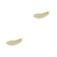 thumbnail image 1 of Wisewang Pinces à Cheveux pour Femmes, Accessoires de Cheveux Simples et Polyvalents, Décorations Dorées 2Ensemble, 1 of 6