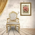 thumbnail image 3 of Vintage Apple Collection 19x24 Gold Ornate Wood Framed with Double Matting Museum Art Print Titled - dingee_pinkroses, 3 of 4