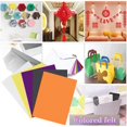 thumbnail image 2 of Dsseng 5/25Pcs Stiff Felt Fabric Sheets  9 x 12 inches Craft Felt Sheets Assorted Color 3mm Thick Stiff Craft Felt for DIY Crafts  Sewing  Crafting Projects, 2 of 2