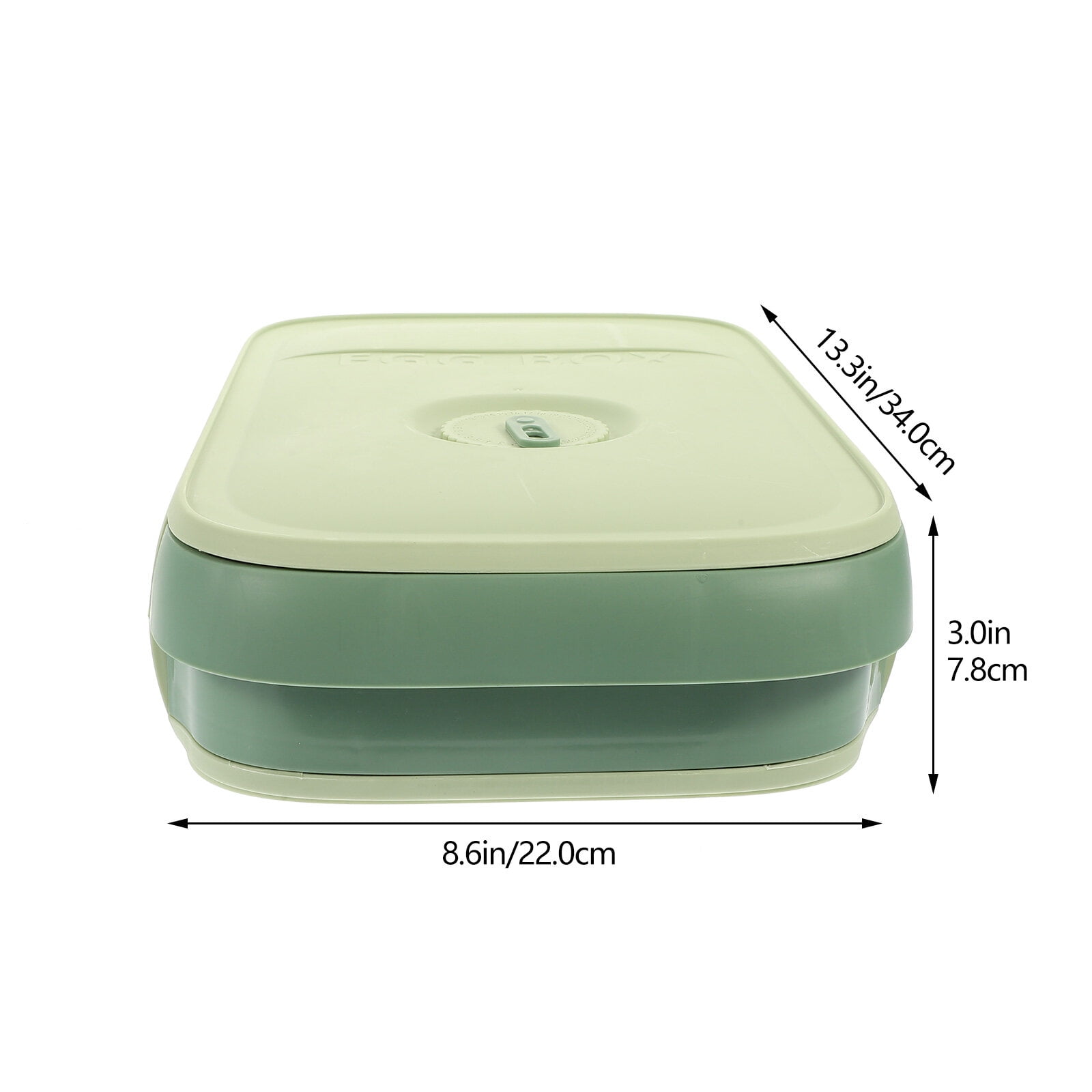WHAMVOX  Tray Drawer Egg Carton Storage Unit Shelf with Lid