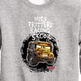 thumbnail image 3 of Disney's Cars - Miss Fritters School - Toddler And Youth Crewneck Fleece Sweatshirt, 3 of 5