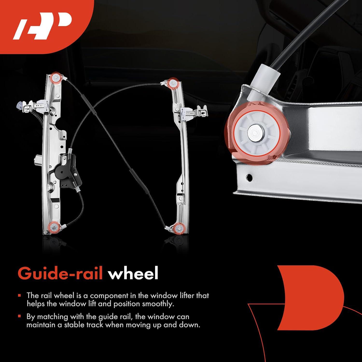 A-Premium Power Window Regulator With Motor - Driver Side For 2004-2009 Nissan Quest