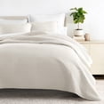 thumbnail image 2 of Juego de Edredón Resistente a las Arrugas para Todas las Estaciones, Colcha Cosida a Rayas Naturales para Ropa de Cama Tamaño King de Comfort Canopy, 2 of 10