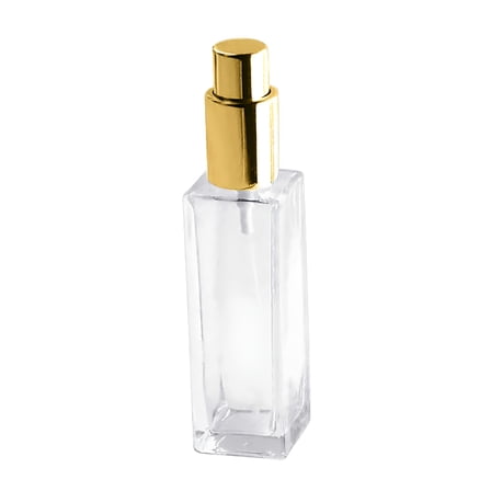 ACDANC 30/50ml Portable Clear Glass Refillable Perfume Atomizer Empty Spray Bottle