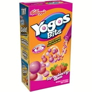Kelloggs Yogos Yogos Bits Fruit Flavored Snacks, 6 ea