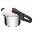 thumbnail image 3 of Olla de presión T-Fal Secure Click 1 pieza Acero Inoxidable, 3 of 4