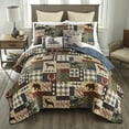 thumbnail image 6 of Your Lifestyle by Donna Sharp Rustica 3PC Queen Quilted Bedding Set, 6 of 8