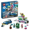 LEGO City Ice Cream Truck Police Chase Van 60314 Toy for Kids, Girls and Boys age 5 Plus Years Old with Splat Launcher & City Police Car