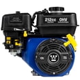 thumbnail image 6 of Westinghouse 212cc Gas Engine, 4-Stroke OHV Horizontal Shaft Gasoline Engine, 3/4" Diameter for Go-Karts, Pressure Washers, Log Splitters, Tillers, and Water Pumps, 6 of 12