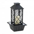 thumbnail image 1 of Lantern Tabletop Fountain, Black, 1 of 1