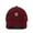 Burgundy, variant on Jewish Star Baseball Cap Embroidered Cotton Adjustable Dad Hat Charcoal