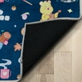 thumbnail image 4 of Care Bears Happy Campers 2' x 3' Navy Blue Area Rug by Well Woven, 4 of 7
