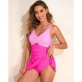 thumbnail image 3 of Traje de baño de una pieza HEYTALALA Bimdress Tummy Control Pink L, 3 of 6