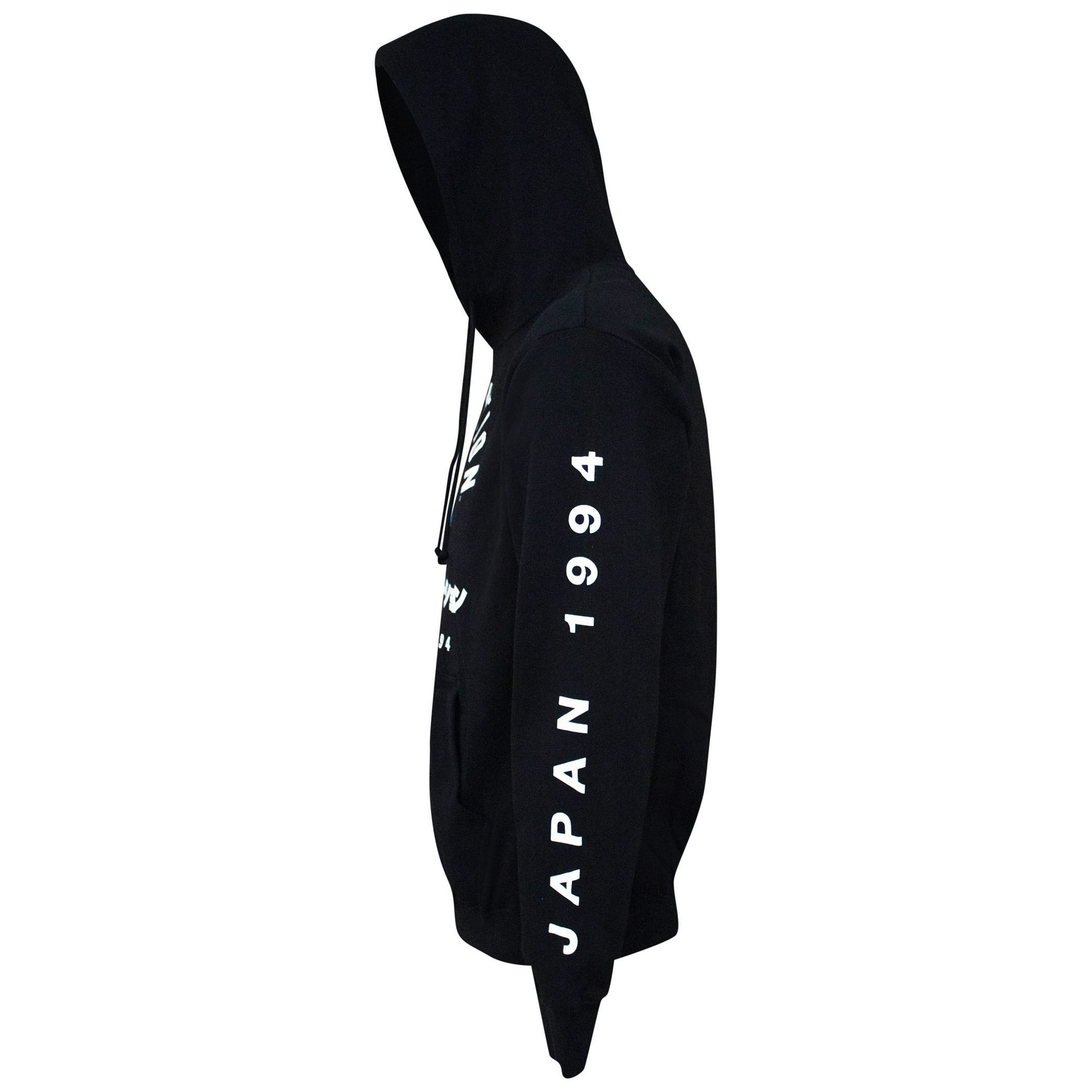 Playstation Men s Black Japanese Logo Hoodie Sweatshirt XLarge Walmart