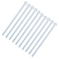 thumbnail image 4 of Half Thread  10 Pcs Half Thread  Fine Thread Carbon Steel Sturdy Lengthened Hex Half Tooth, 4 of 8