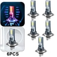thumbnail image 1 of Kit Faros Delanteros LED H7 Superbrillantes Bombilla DRL Haz Y 30000LM 6000K Blanco (H7, 1 of 7
