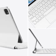 Magic Keyboard Case for iPad Air 11 inch (M4/M3/M2, 2026/2025/2024), iPad Pro 11 (4th/3rd/2nd/1st Gen) & iPad Air 5th/4th, Magnetic case with Keyboard, Multi-Touch Trackpad, Backlit - White