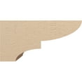 thumbnail image 3 of 12"W x 24"D x 12"H Wide Ridgewood Rough Cedar Woodgrain TimberThane Corbel, Primed Tan, 3 of 6