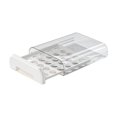 thumbnail image 2 of Huevera de Refrigerador con Cajón Multicapa de Apertura a Presión | Capacidad para 30 Huevos | Plástico Transparente | 33,7 X 27 X 7,7 Cm | Caja de Almacenamiento a Prueba de Cenizas, 2 of 6