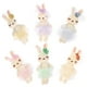 thumbnail image 3 of WORGEOUS 6 piezas de conejito relleno conejito de peluche muñecas de conejo de Pascua peluche con conejito para tocado, 3 of 9