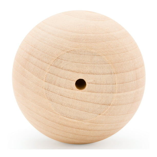 Unfinished Wood Ball Knobs 3 Inch For, Unfinished Wooden Drawer Knobs