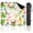 Color 3, variant on Mahjong Mat 31.5" x 31.5" Colorful Spring Flowers Butterflies Sunset Gradient Non-Slip Noise Reduction American Mahjong Tiles Table Cover for Dominoes Poker Card Board Games Gift
