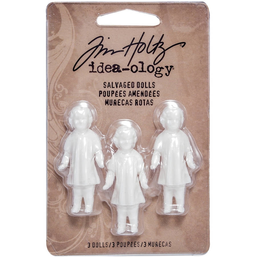 Idea-Ology Salvaged Dolls, 1.75', 3pk