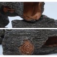 thumbnail image 1 of serony Fish Tank Decor Resin Unique Design Fake Trunk Hiding Place Aquarium Tree Log Wooden Decors Mini Landscape Tanks Ornament, 1 of 9