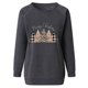 thumbnail image 4 of Pntutb moda mujer imprimir manga larga cómoda transpirable cuello redondo sudadera Pntutb Pntutb-6931, 4 of 5