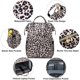 thumbnail image 2 of Mochila Xunteny Leopard para mujer, portátil de 15,6 pulgadas, resistente al agua, 2 of 6