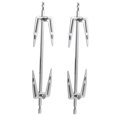 thumbnail image 3 of WEUVEB 2 Pcs Fourchettes de Rôtissoire pour Cuisson BBQ en Acier Inoxydable pour la Maison, 3 of 6