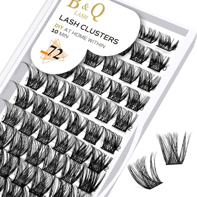 Lash Bond and Seal 10ML B&Q Lash Cluster Bond and Seal Pegamento para pestañas Pegamento para pestañas DIY Extensiones de pestañas Impermeable Unión y sello de larga duración (Black Bond+Black Seal)
