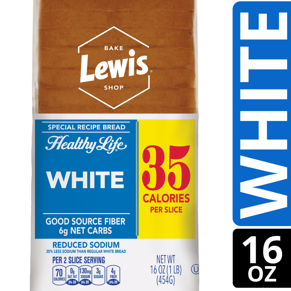 Lewis Bake Shop Healthy Life Special Recipe White Bread, 16 oz