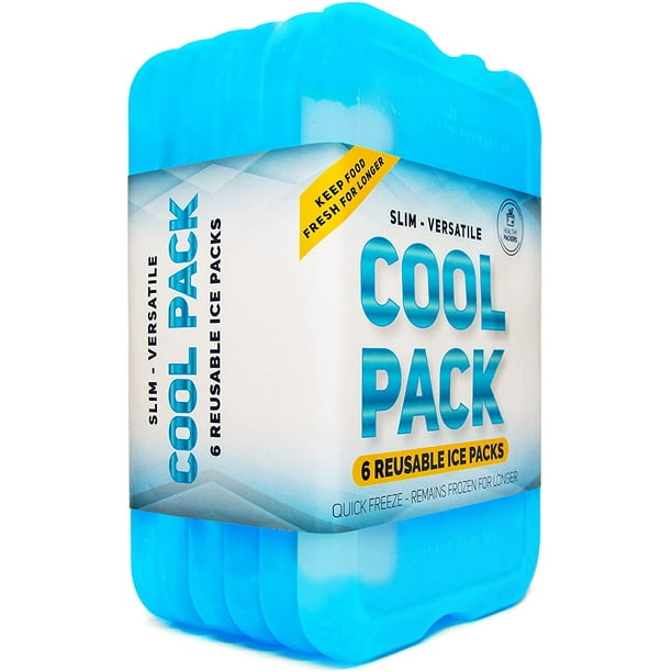 Healthy Packers Ice Pack for Lunch Box Freezer Packs Original Cool