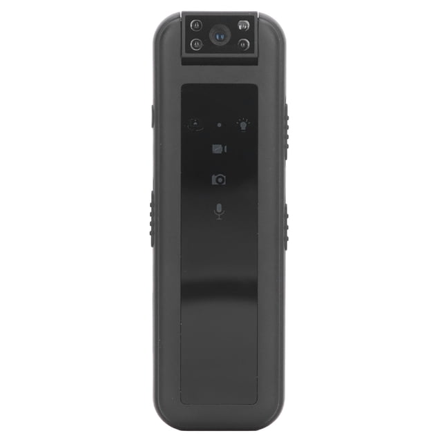 Mini Camera de CartoCería, Lente Giratoria de 180 Grados Indicador LED Light Metal Pocket Video Camera para el Hogar