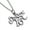 Silver, variant on 925 Sterling Silver Sweet 16" Birthday Pendant Necklace with Adjustable Chain 16"-18" (Silver)