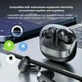 thumbnail image 5 of Stereo Gaming Earphones Luxmoc ANC Noise Cancelling TWS Wireless Bluetooth Headphones Low Delay Heavy Bass HiFi Music Earbuds, 5 of 7