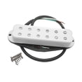 thumbnail image 4 of Yinanstore Accessoire de Ramassage de Guitare Bobine Simple Double Rails Pièce de Remplacement pour Performance en Direct Blanc, 4 of 8