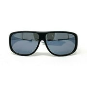 New JONATHAN PAUL Polarized Sunglasses Fit-overs Aviator Black AV001 Extra Large