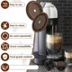 thumbnail image 5 of 10 Piezas Vertuo Pods Reutilizables para MáQuina , CáPsula de Café con 2 Tapas de Silicona 1 Cuchara y Cepillo, (230Ml), 5 of 5