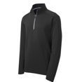 thumbnail image 5 of Sport-Tek Sport Wick Textured 1/4 Zip Pullover-XS (Black), 5 of 6
