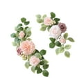 thumbnail image 1 of Guirnalda de flores artificiales Strade Fareast Limited para boda 2 piezas 45 cm x 25 cm 40 cm x 20 cm, 1 of 8