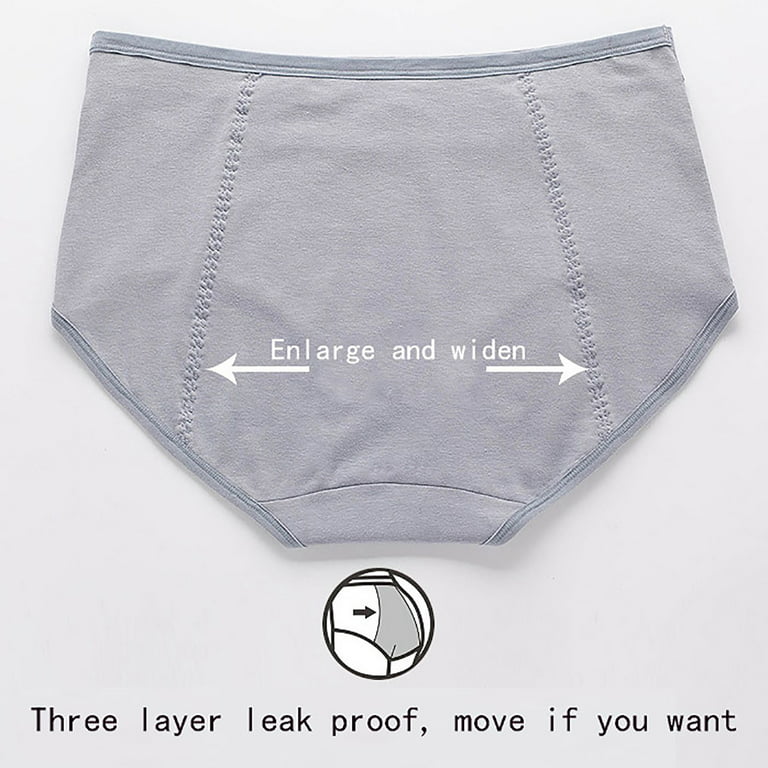 Womens Underwear Front Pocket, Menstrual Period Underwear for