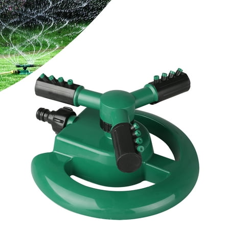 EEEKit Garden Lawn Impact Grass Sprinkler, 360 Degree Rotating Lawn Sprinkler Watering Sprayer with a Large Area of Coverage Adjustable, Automatic Sprinklers Weighted Gardening Watering