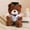 E, variant on ZEIDO Graduation Bear Class of 2025 Personalized Graduation Gifts with Text, Name or Date, White Teddy Bear Stuffed Animal for Her 2025 High School College Kindergarten Graduation Gifts A