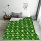 thumbnail image 5 of Balery Happy St. Patrick's Day Manta de Felpa Suave y Acogedora – Cobija de Franela Aterciopelada para Cama, Lavable y Cálida para Sofá, Mascotas, Transpirable-80"x60", 5 of 7