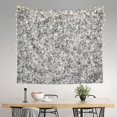thumbnail image 2 of Pofeuu Silver Glitter Print Wall Tapestry Decoration Wall Hanging Tapestry 60 x 51 Inch, 2 of 6