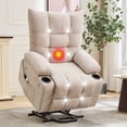 thumbnail image 1 of Eastvita Fauteuil Inclinable Surdimensionné à Levage Électrique avec Fonctions de Massage et de Chaleur, 1 of 8