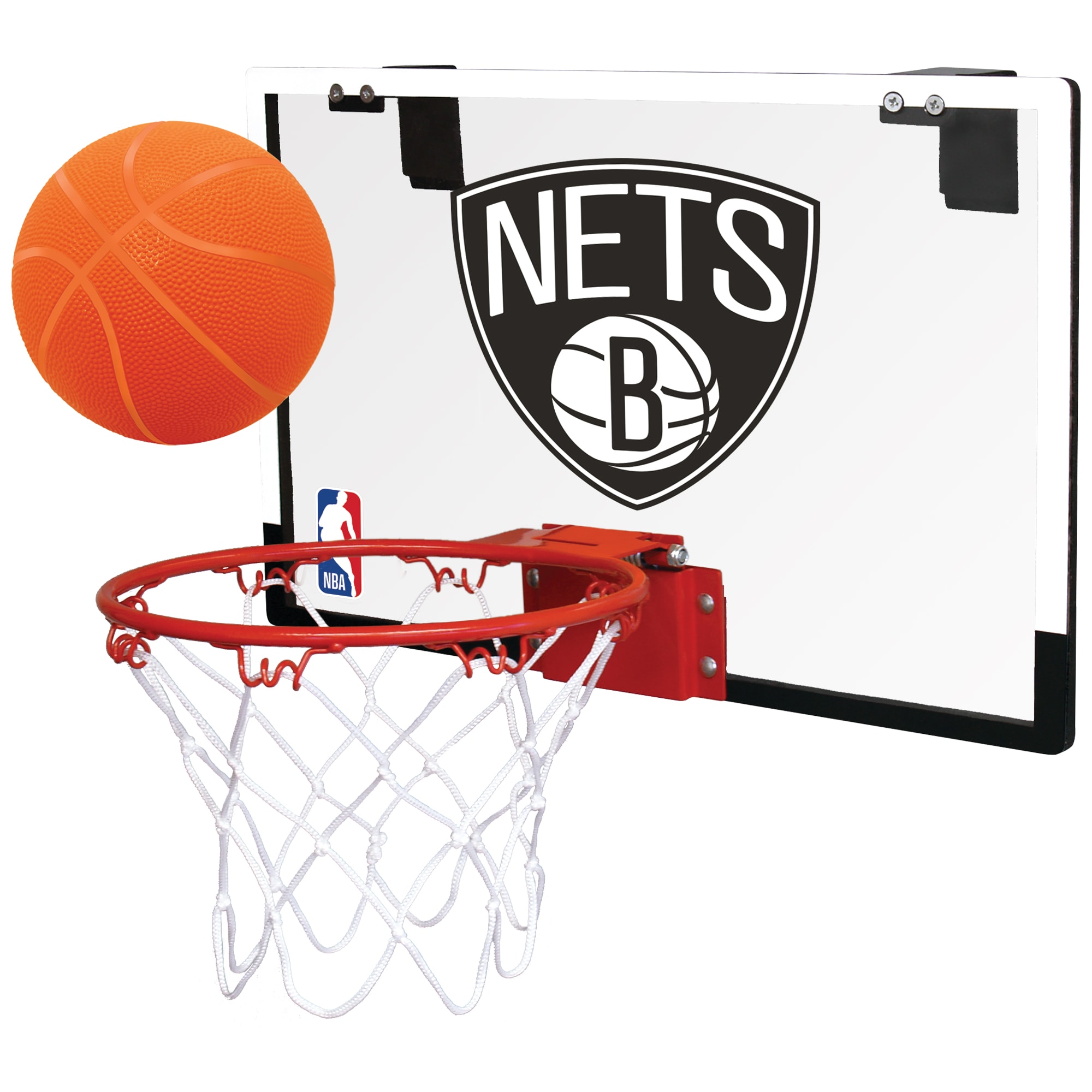 NBA Brooklyn Nets Game On Polycarbonate Hoop Set