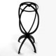 thumbnail image 3 of Soporte De Exhibición Ndcxsfigh para Peluca Plástico Plegable Negro 17,5 x 17,5 x 35 cm, 3 of 4